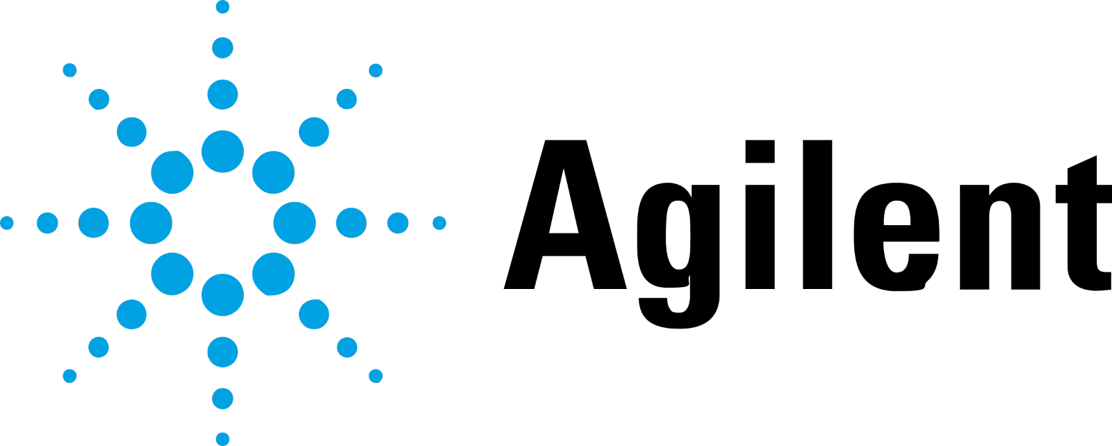 Agilent Technologies Blue Dot Emblem Free PNG