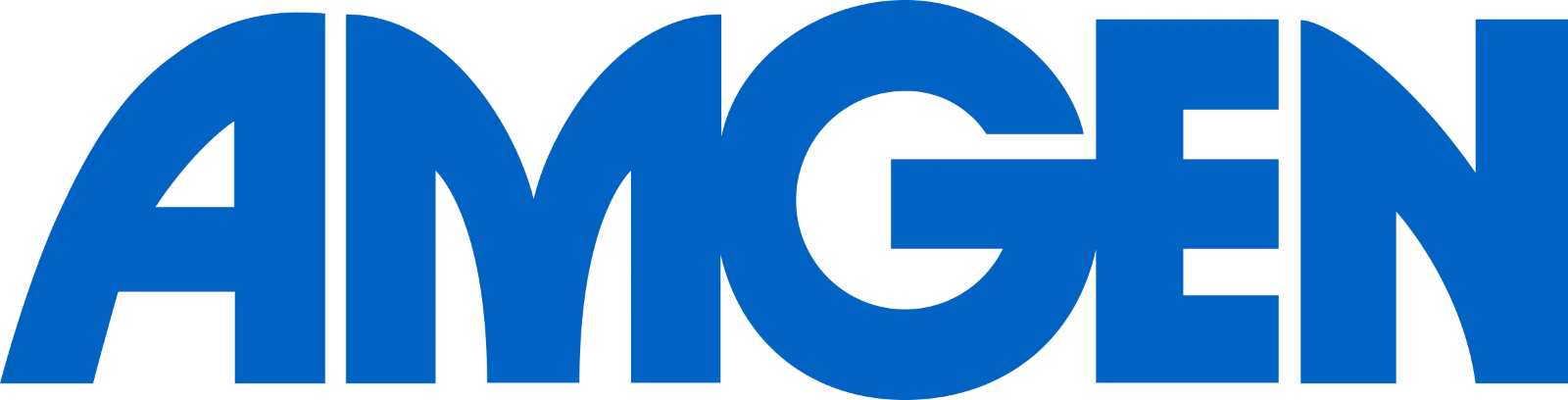 Amgen Blue Wordmark Free PNG