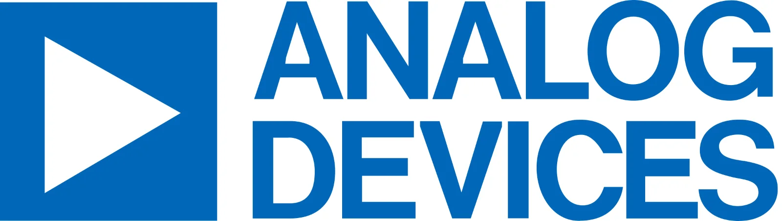 Analog Devices Blue Logo and Triangle Mark Free PNG
