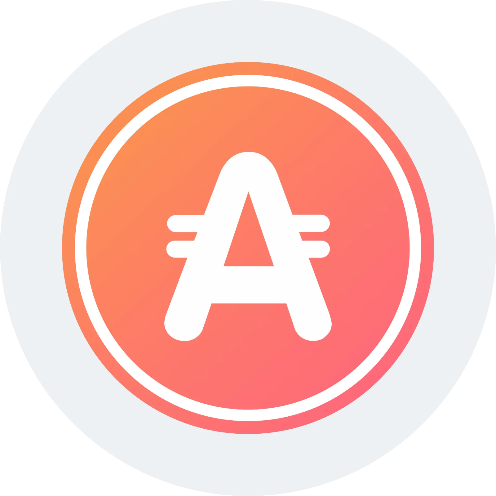 AppCoins Gradient A Logo Free PNG