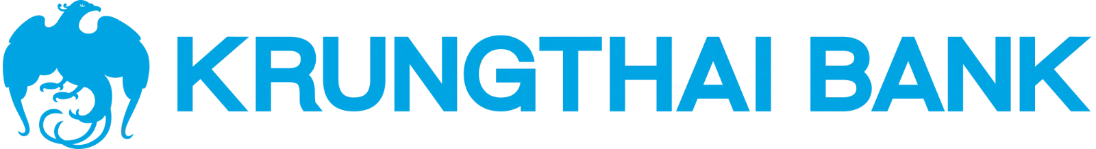 Krungthai Bank Blue Logo Free PNG
