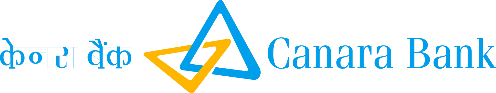 Canara Bank Logo with Blue and Yellow Emblem Free PNG