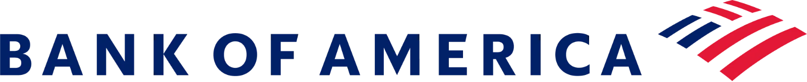 Bank of America Logo on Black Background Free PNG