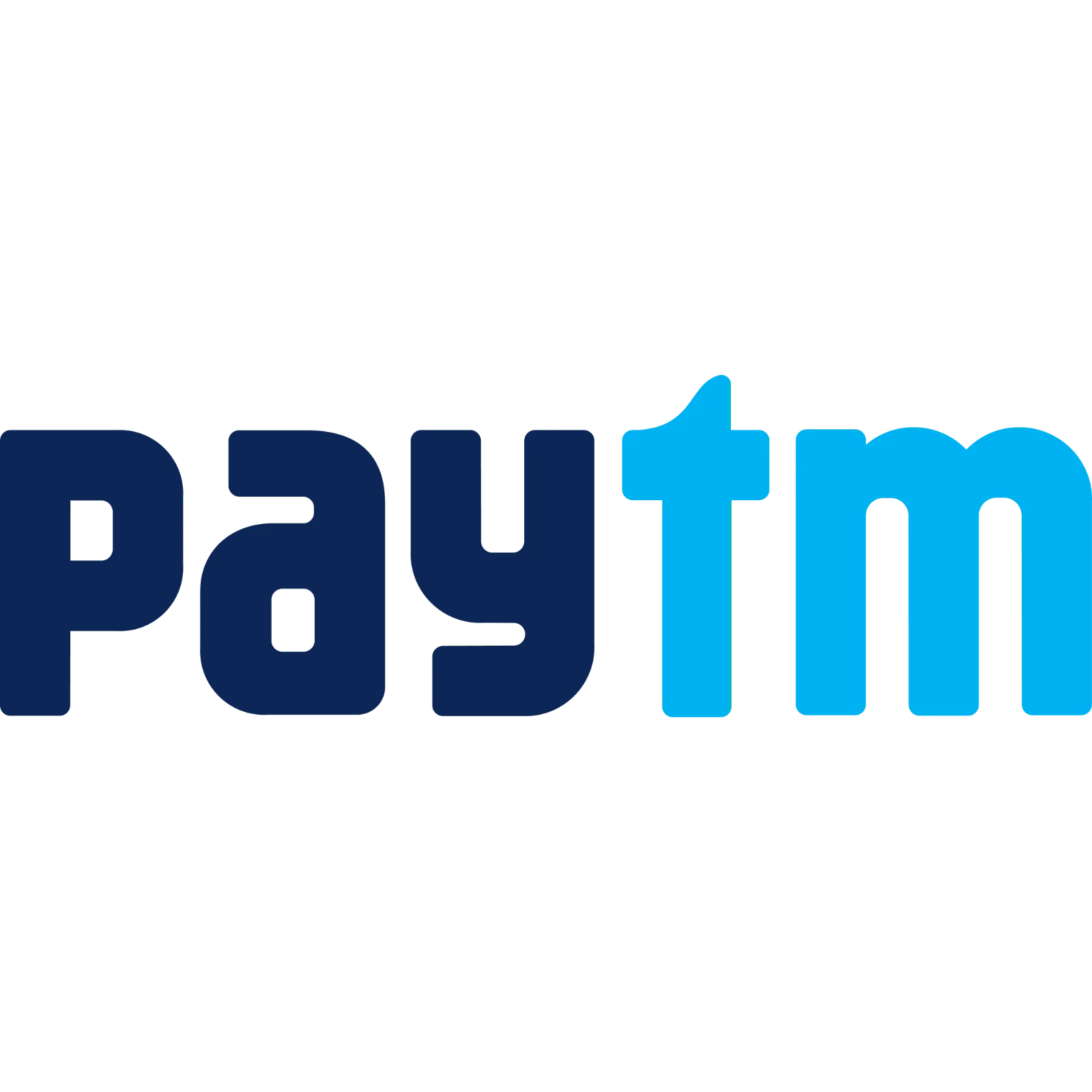 Paytm Logo in Navy and Cyan – Free PNG