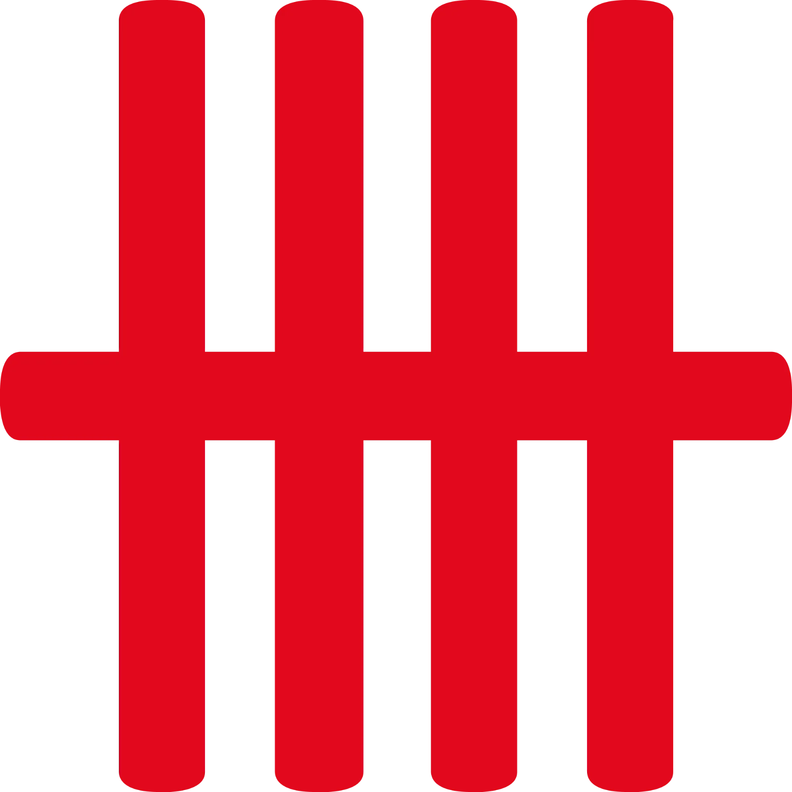 Red Abstract Grid Symbol Free PNG