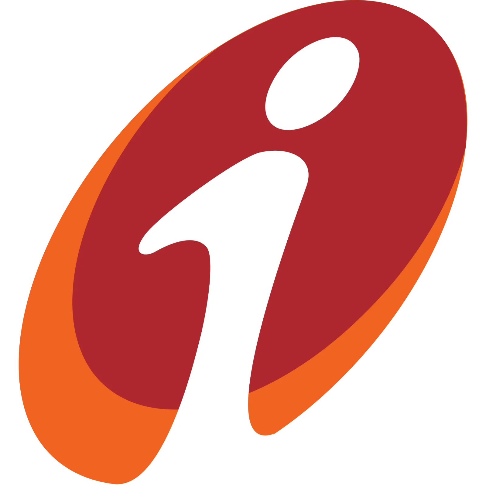icici bank Logo on Red Oval Free PNG