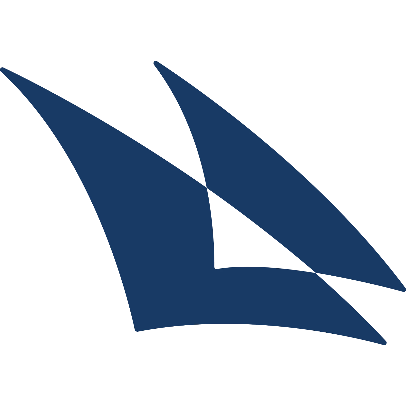 Abstract Navy Blue Emblem Free PNG