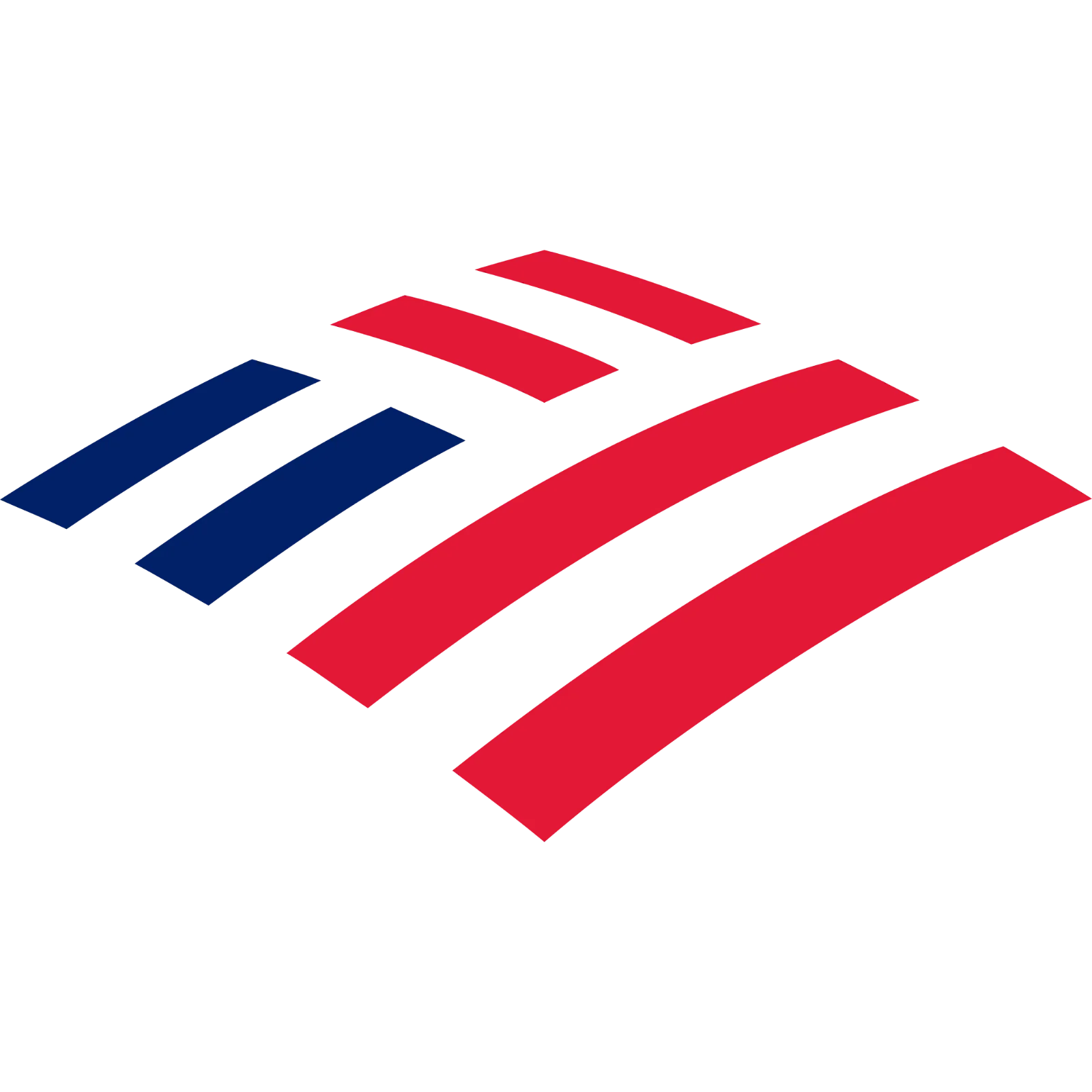 Bank of America Logo in Red and Blue – Free PNG