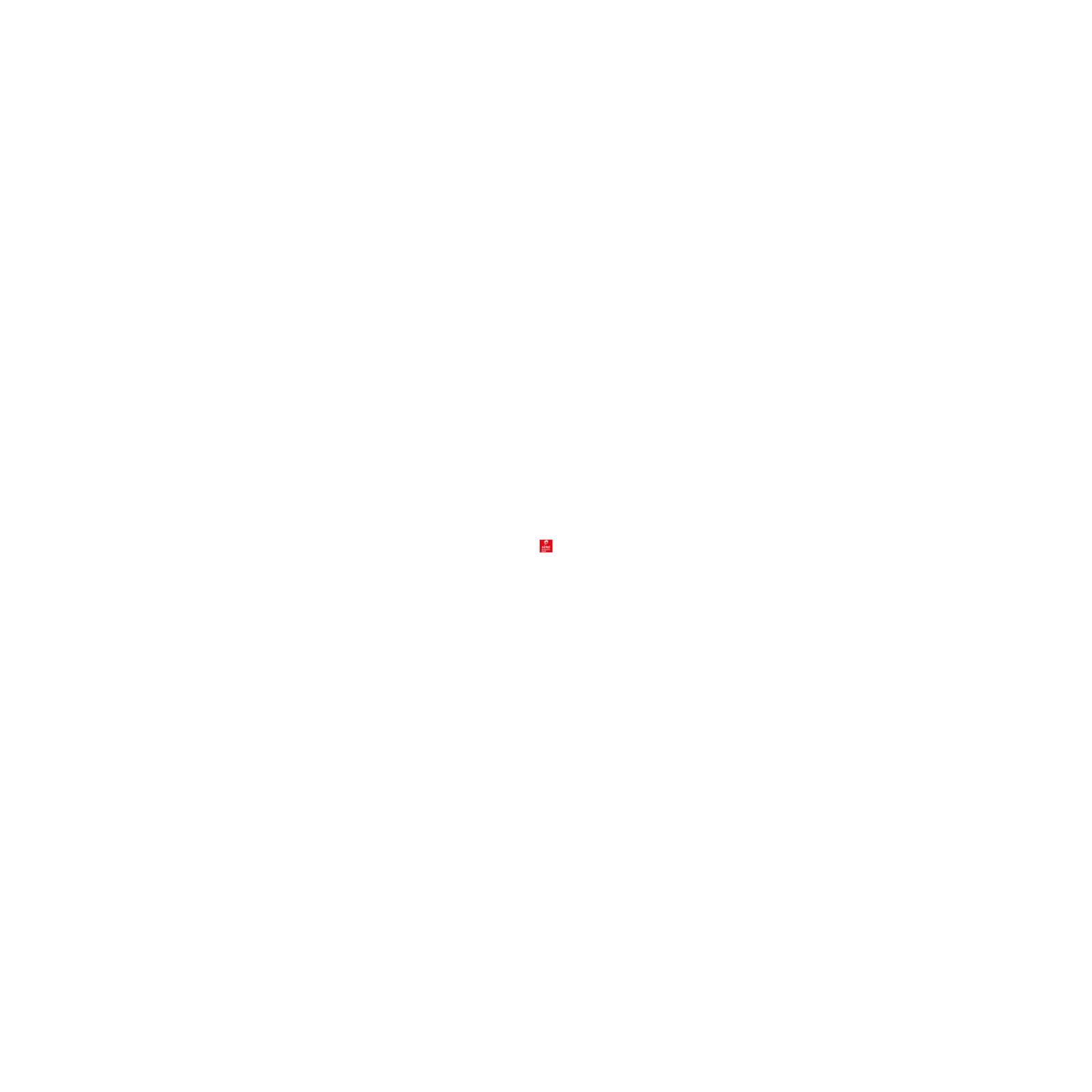 Small Red Bank Logo on Dark Background Free PNG