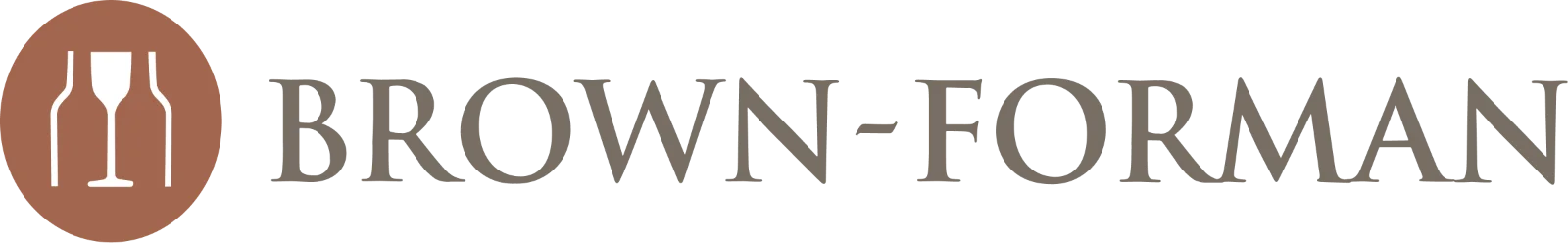 Brown-Forman Logo with Bottle Emblem Free PNG