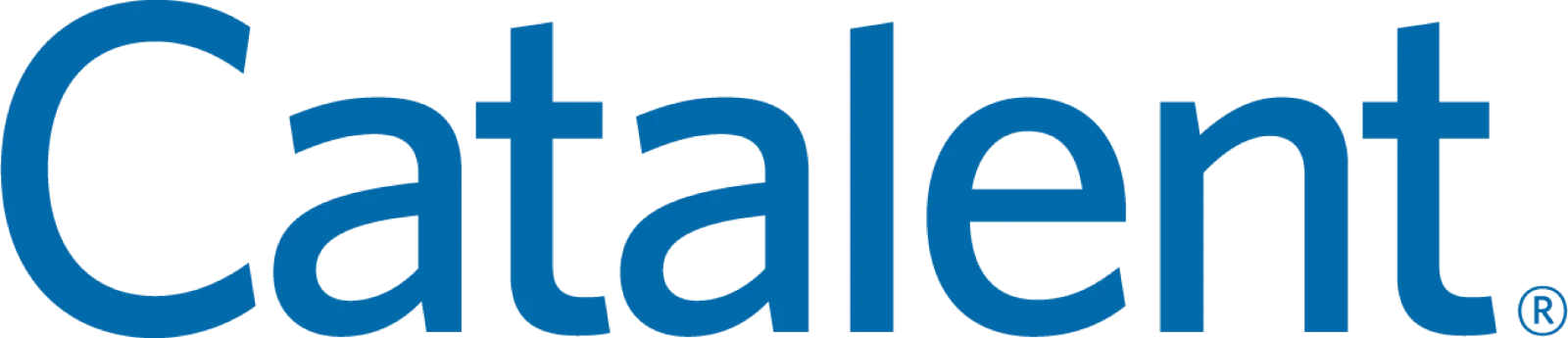 Catalent Blue Wordmark Logo Free PNG