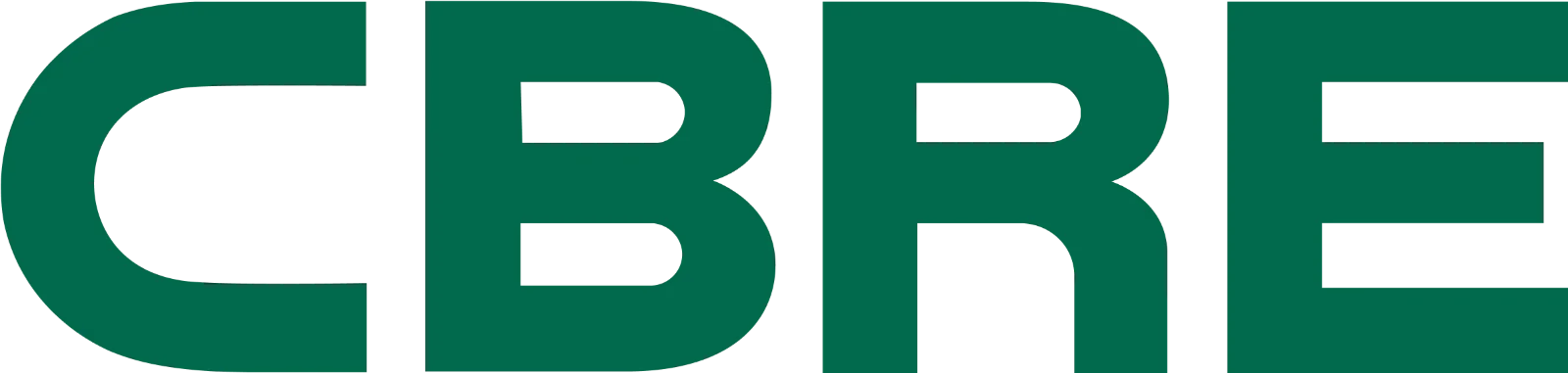 CBRE Group Green Wordmark Free PNG