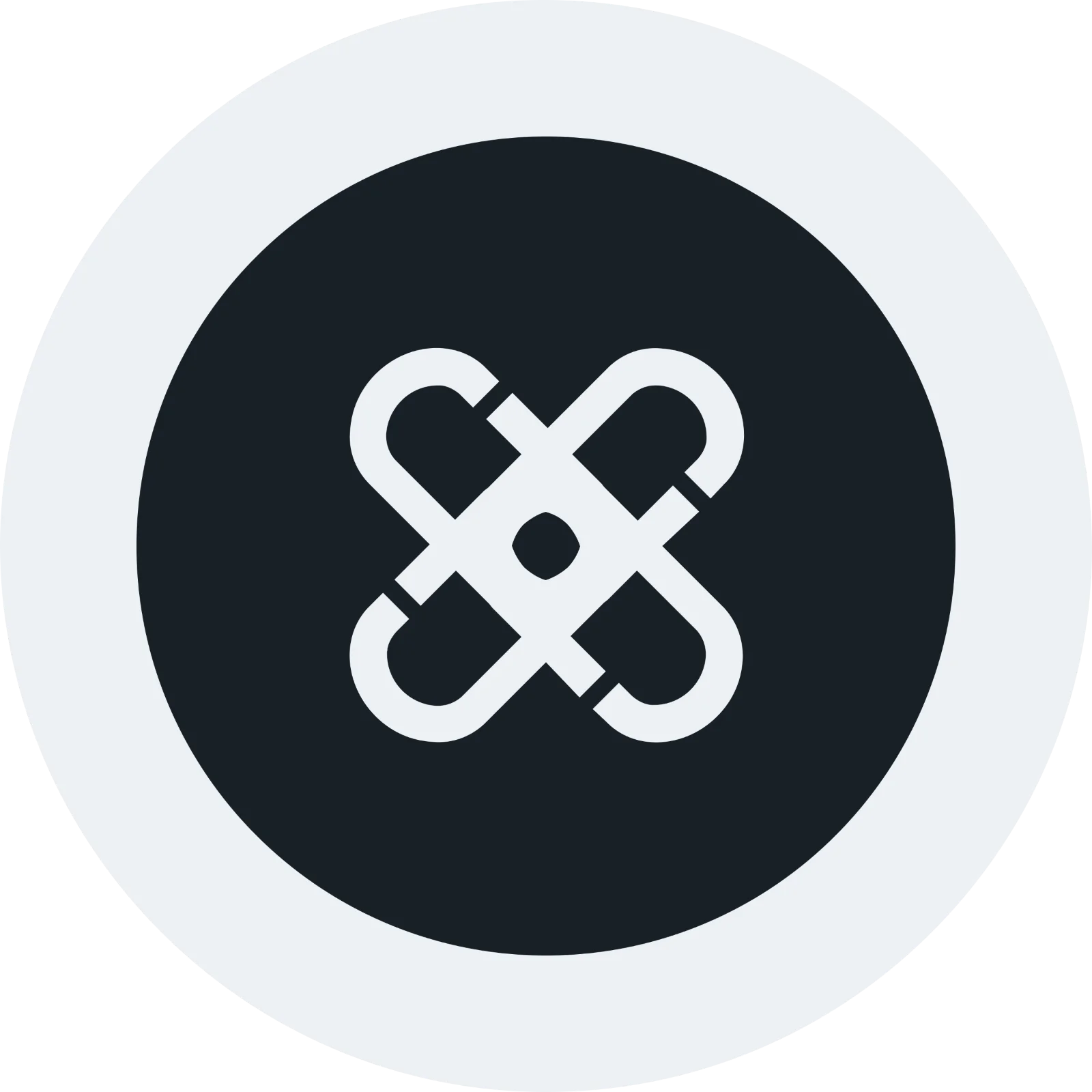 ChainX (PCX) Cryptocurrency Logo Free PNG