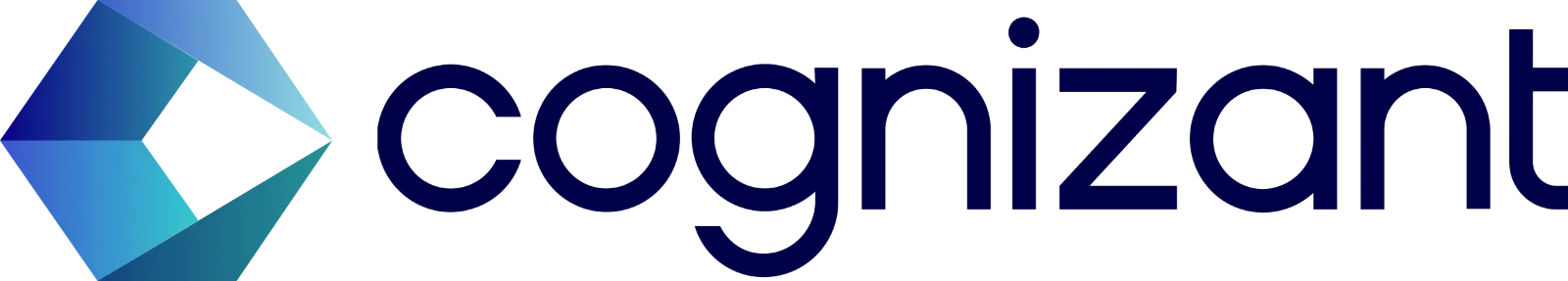 Cognizant Blue Wordmark and Emblem Free PNG