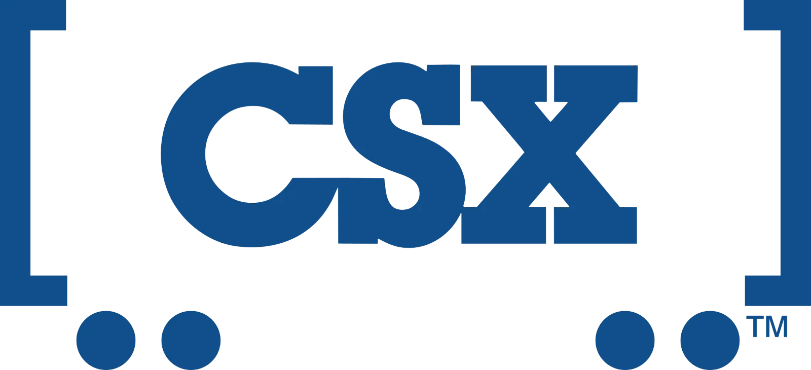 CSX Corporation Blue Logo Free PNG