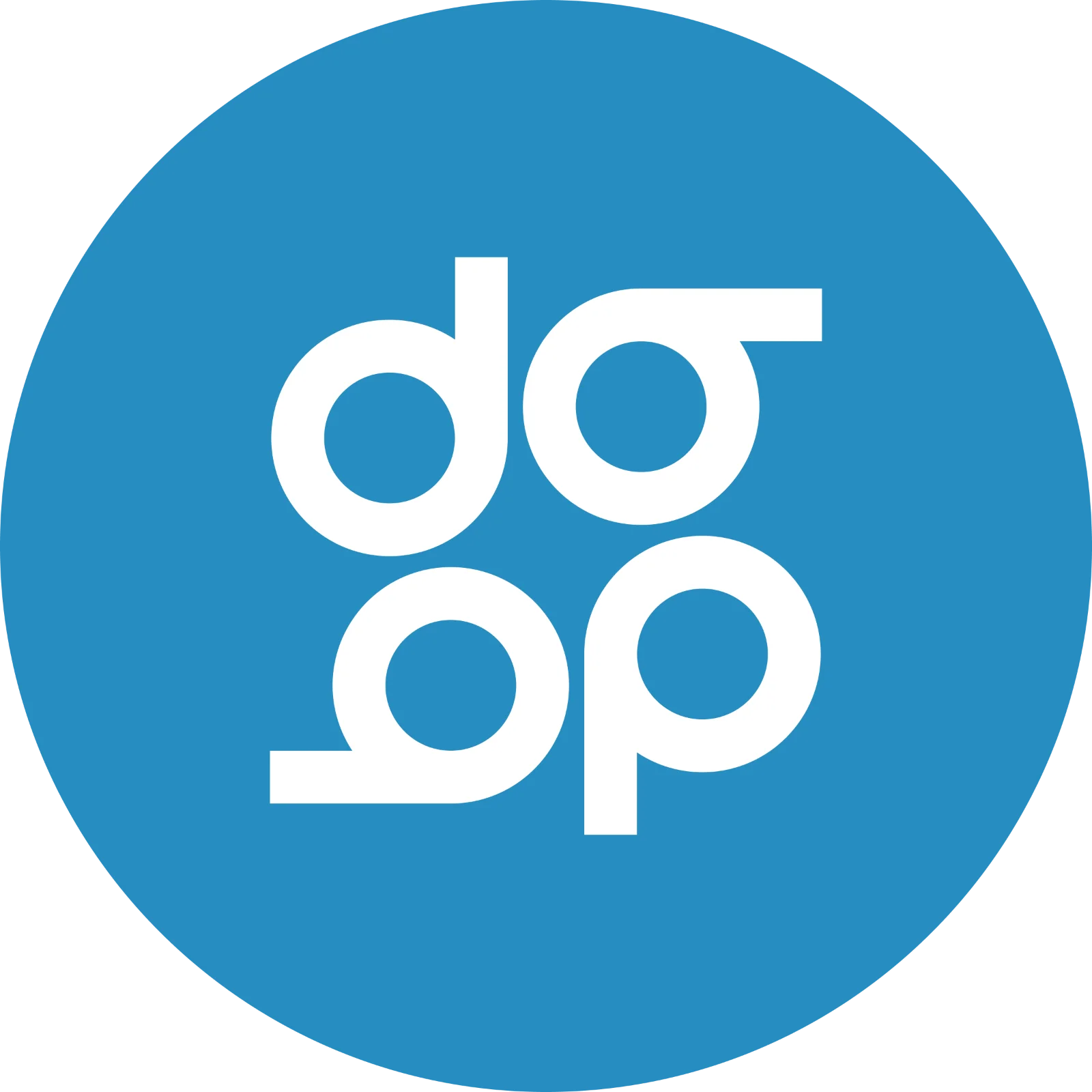 DigitalBits XDB Logo in Blue Circle | Free PNG