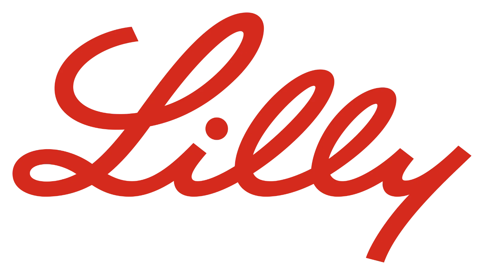 Eli Lilly and Company Red Script Logo Free PNG