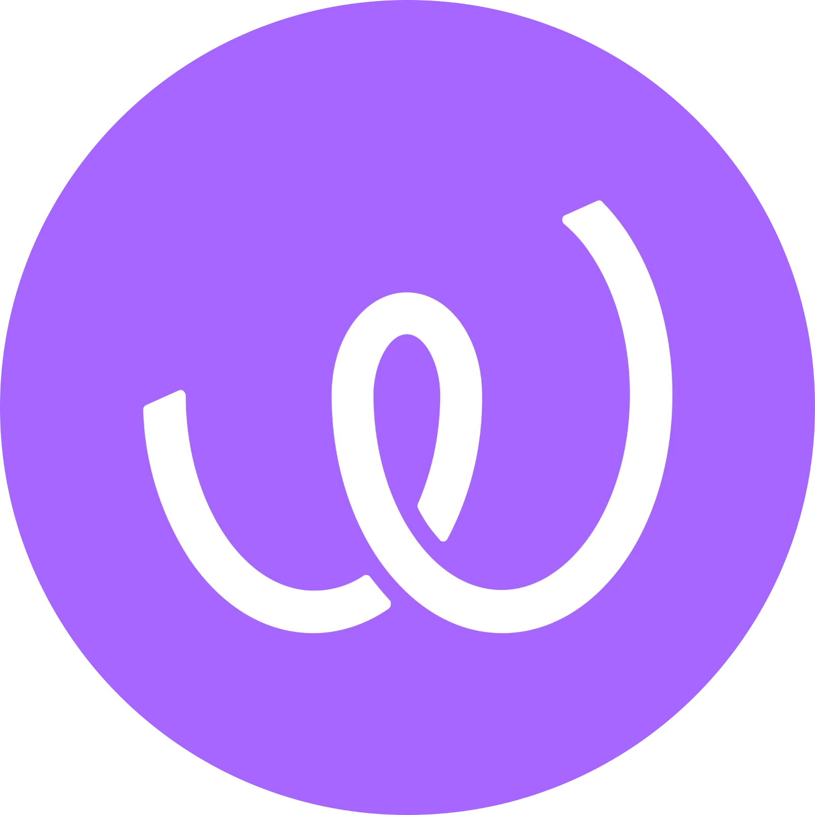 Energy Web Token (EWT) Purple Logo Free PNG