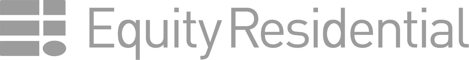 Equity Residential Gray Wordmark Free PNG