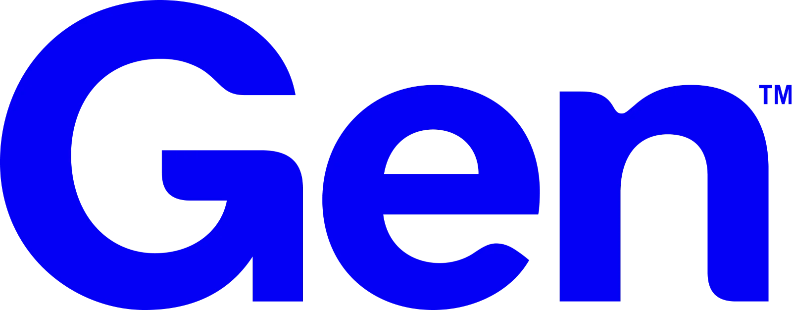 Gen Digital Inc. Blue Wordmark Free PNG