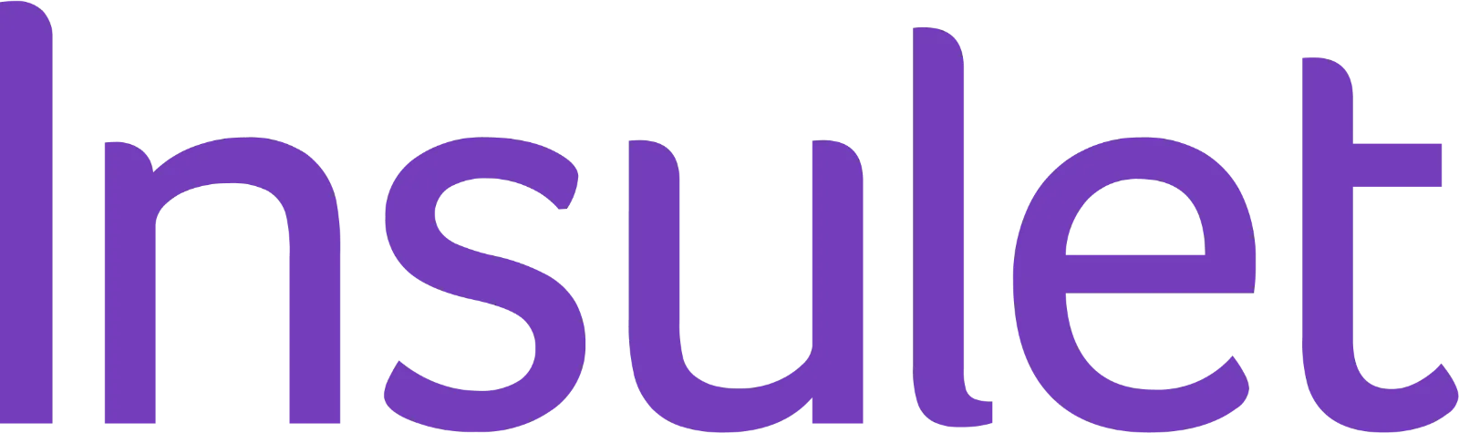 Insulet Purple Wordmark Logo Free PNG