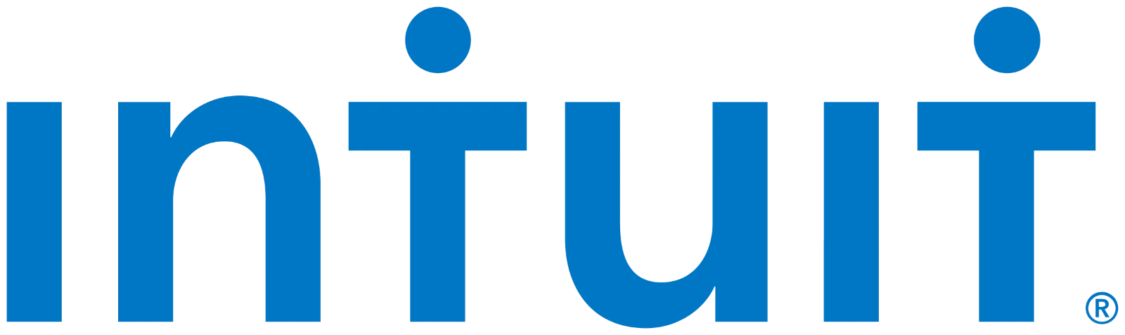 Intuit Blue Wordmark Free PNG