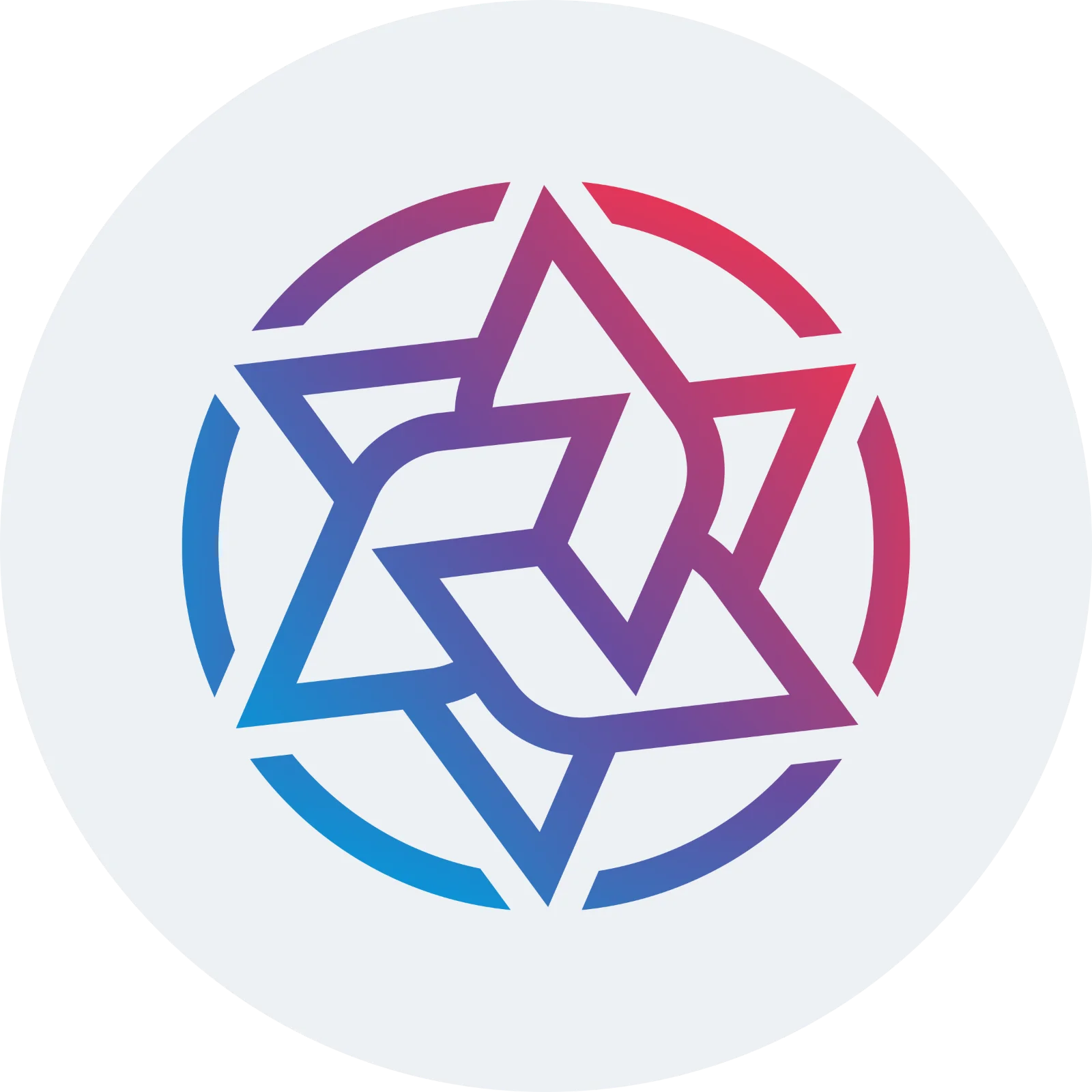 IRISnet Gradient Logo Free PNG