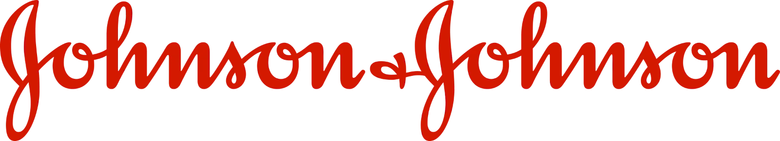 Johnson & Johnson Red Script Logo - Free PNG