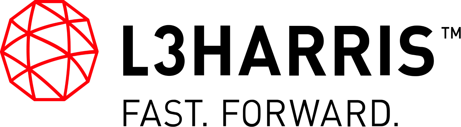 L3Harris Technologies Red Globe Emblem Free PNG