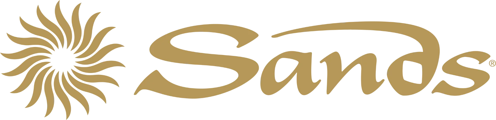 Las Vegas Sands Gold Logo on Black Background | Free PNG