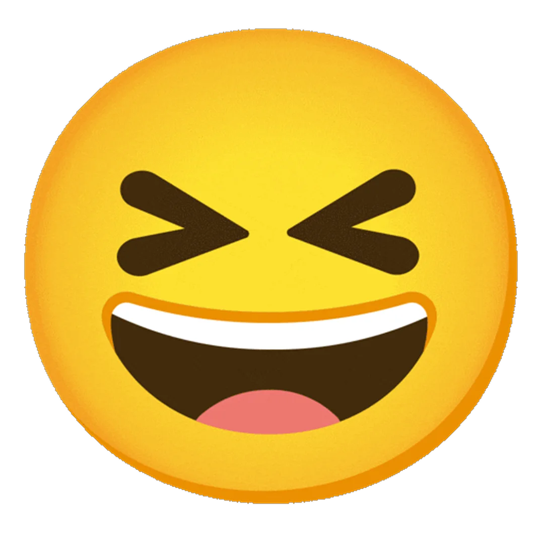 Laughing Emoji Face Free PNG