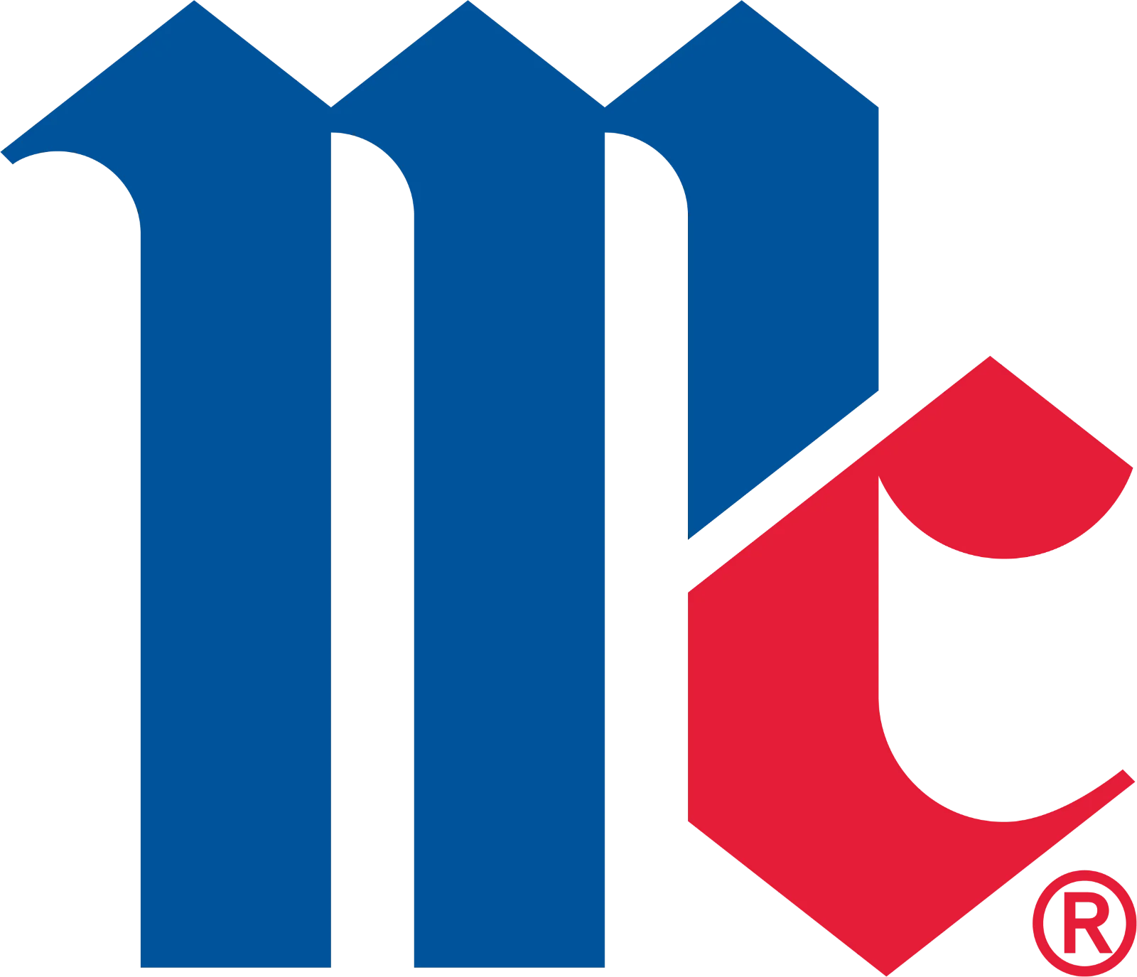 McCormick & Company Blue and Red Logo - Free PNG