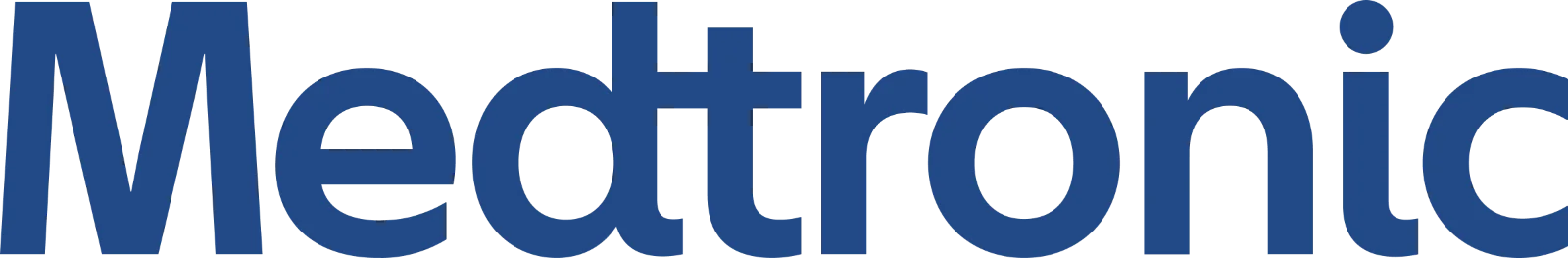 Medtronic Blue Wordmark Logo Free PNG