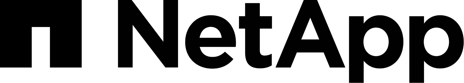NetApp, Inc. Logo on Black Background Free PNG