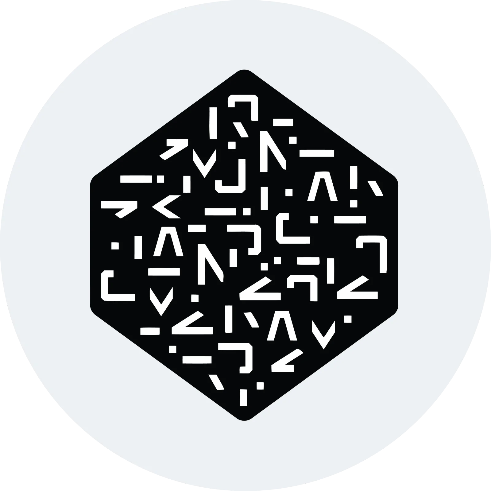 Numeraire NMR Hexagonal Emblem Free PNG