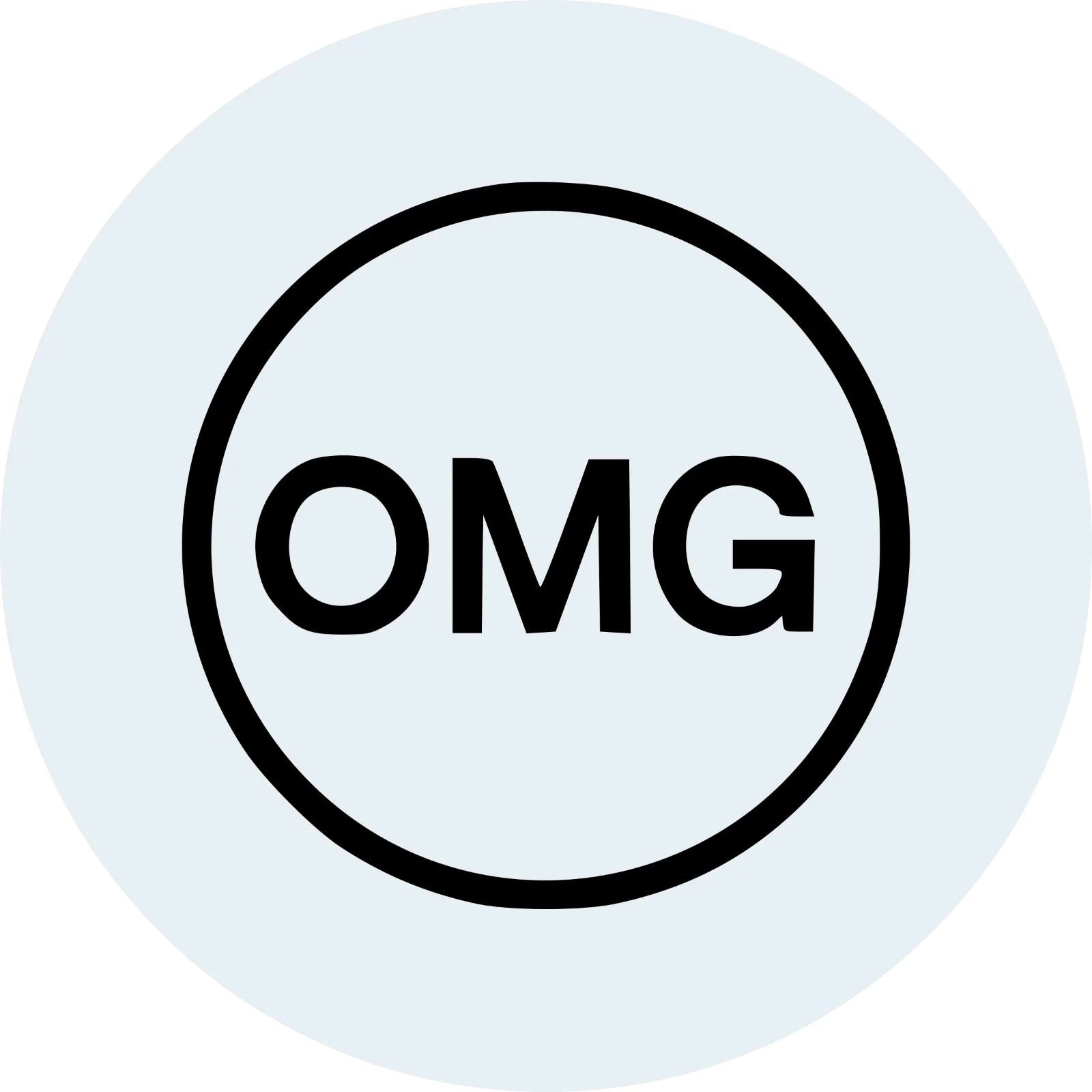 OMG Network (OMG) Circular Logo Free PNG
