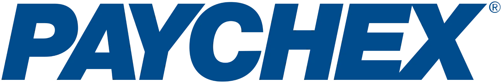 Paychex Blue Wordmark Logo Free PNG