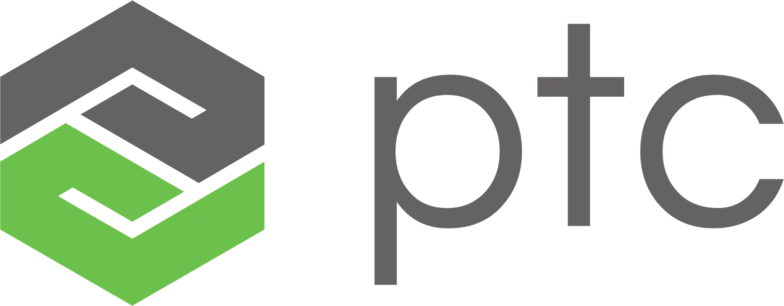 PTC Inc. Green and Gray Logo Free PNG