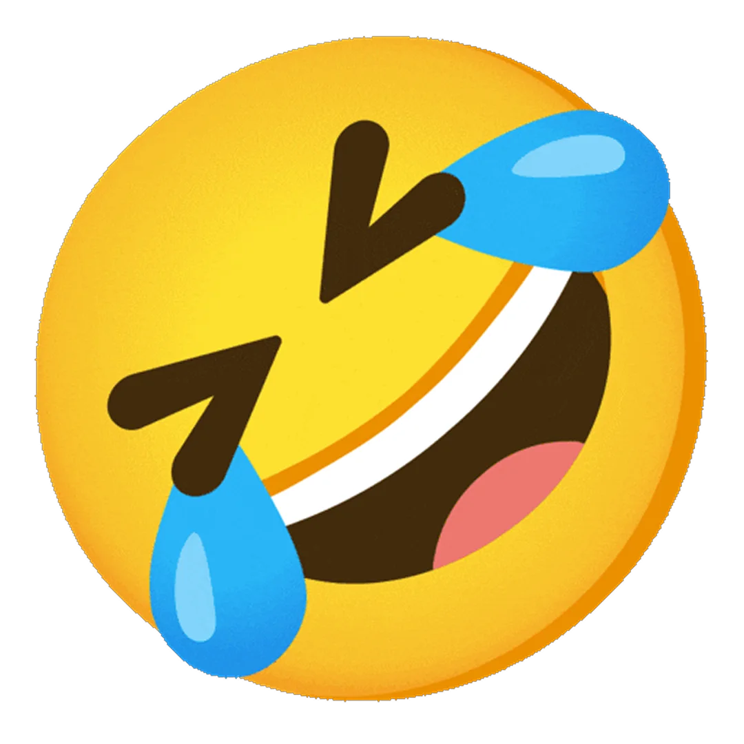 Laughing Crying Emoji Face Free PNG