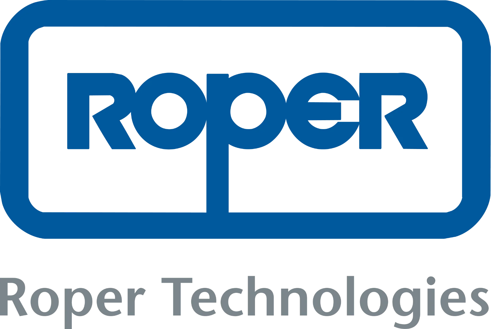 Roper Technologies Blue and Gray Logo – Free PNG