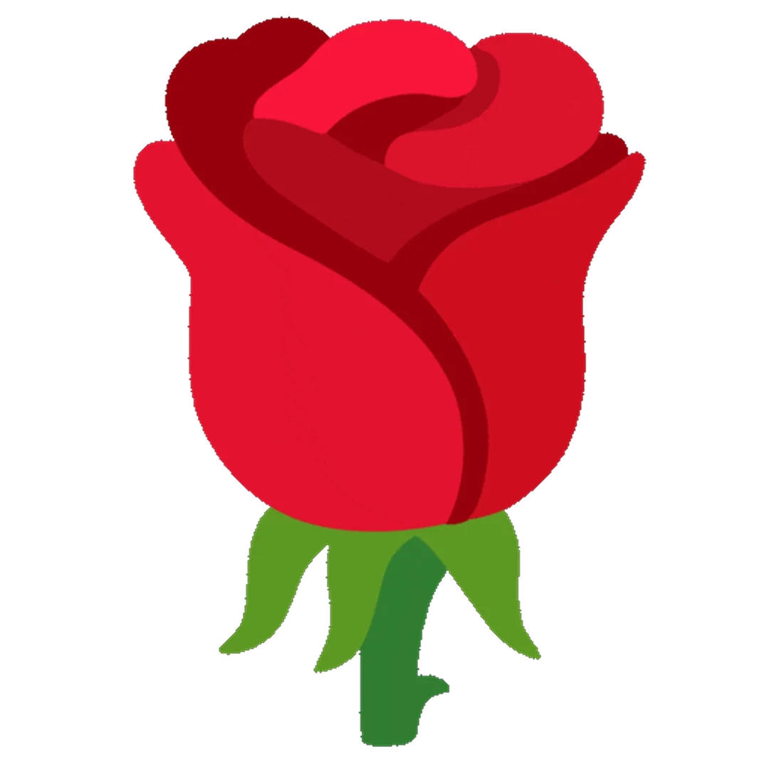 Red Rose Free PNG Illustration