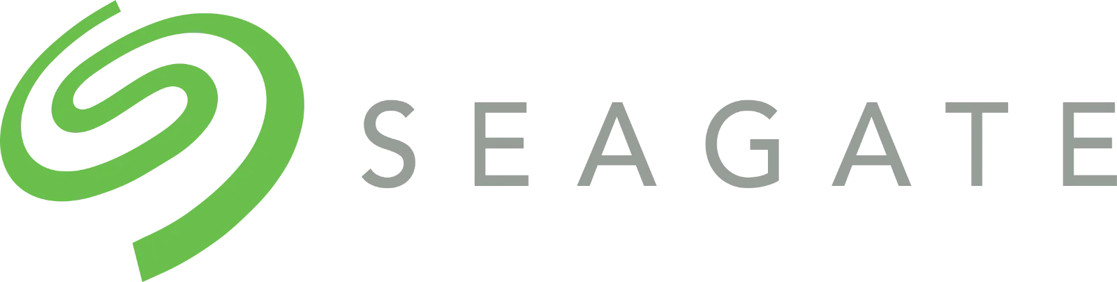 Seagate Logo on Black Background Free PNG