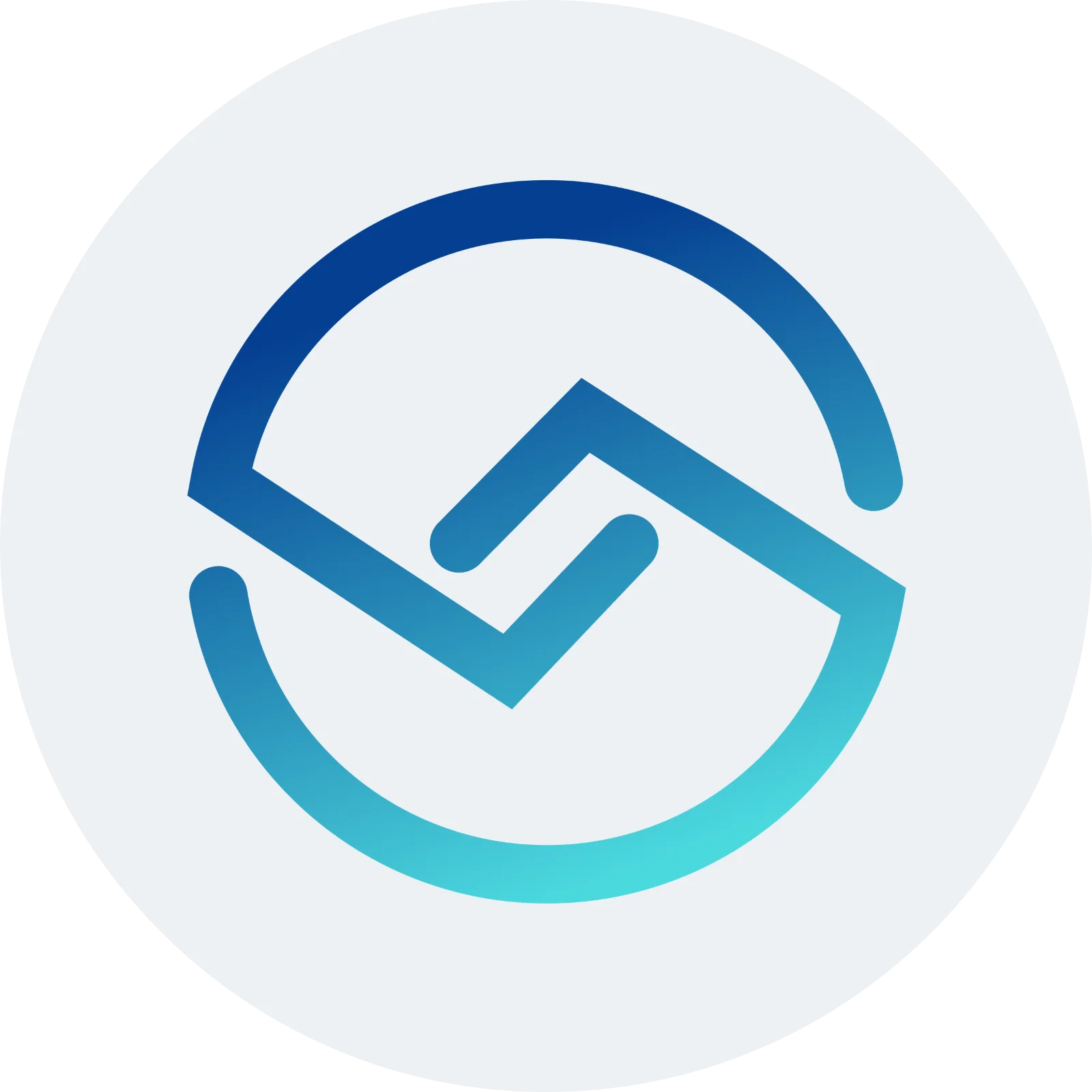 ShareToken SHR Circular Crypto Emblem Free PNG