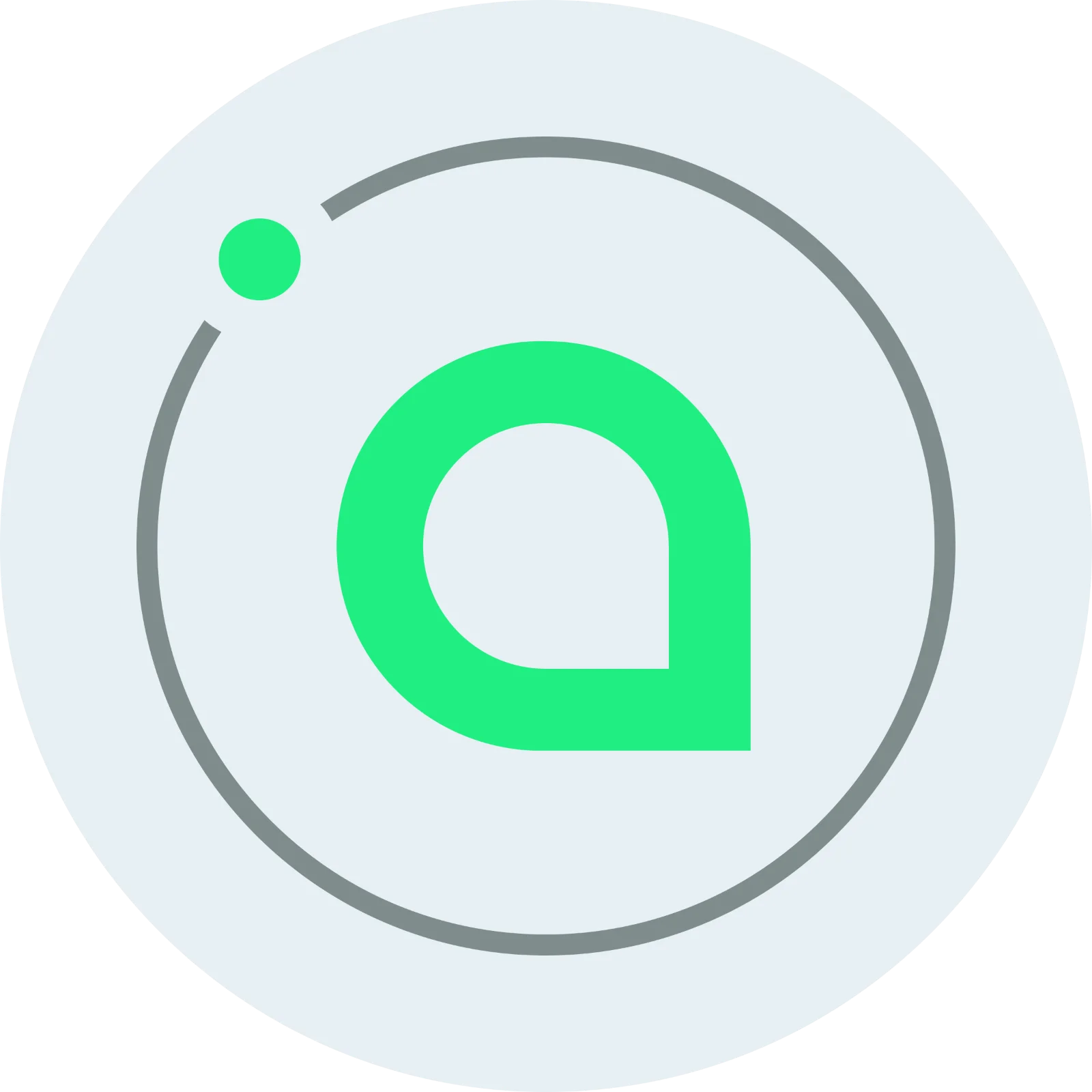 Siacoin (SC) Green Cryptocurrency Logo Free PNG