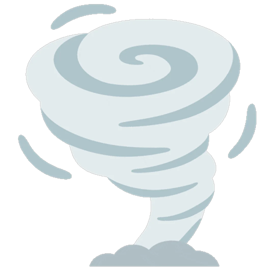 Stylized Tornado Swirl Free PNG