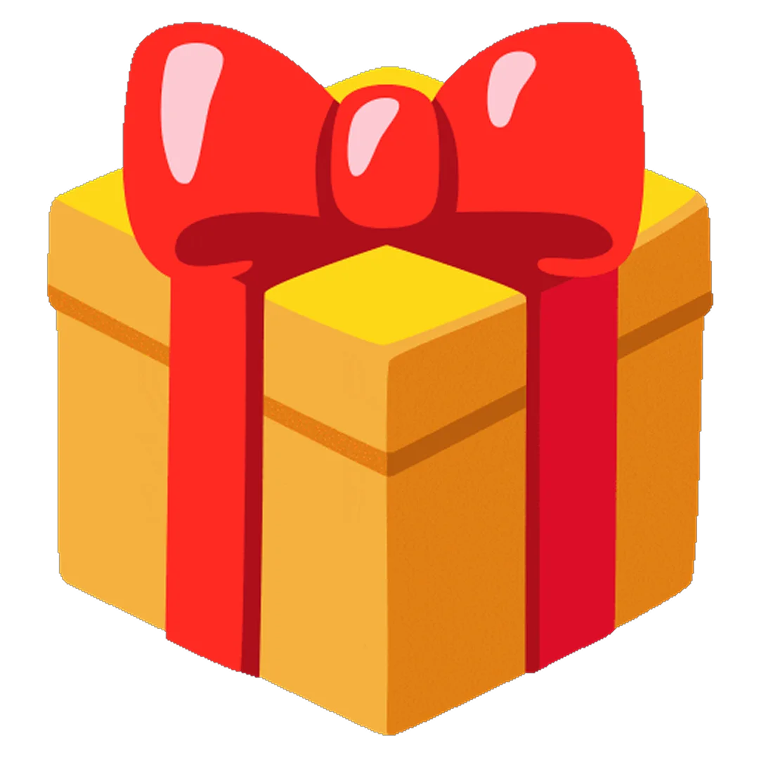 Red Ribbon Gift Box Illustration Free PNG