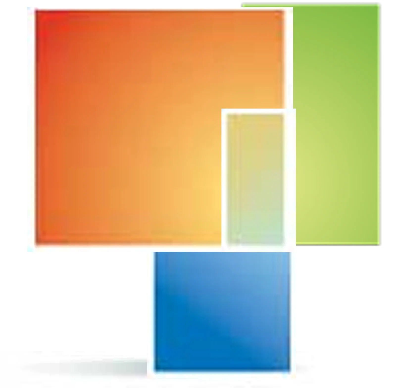 Free PNG of Overlapping Gradient Color Panels