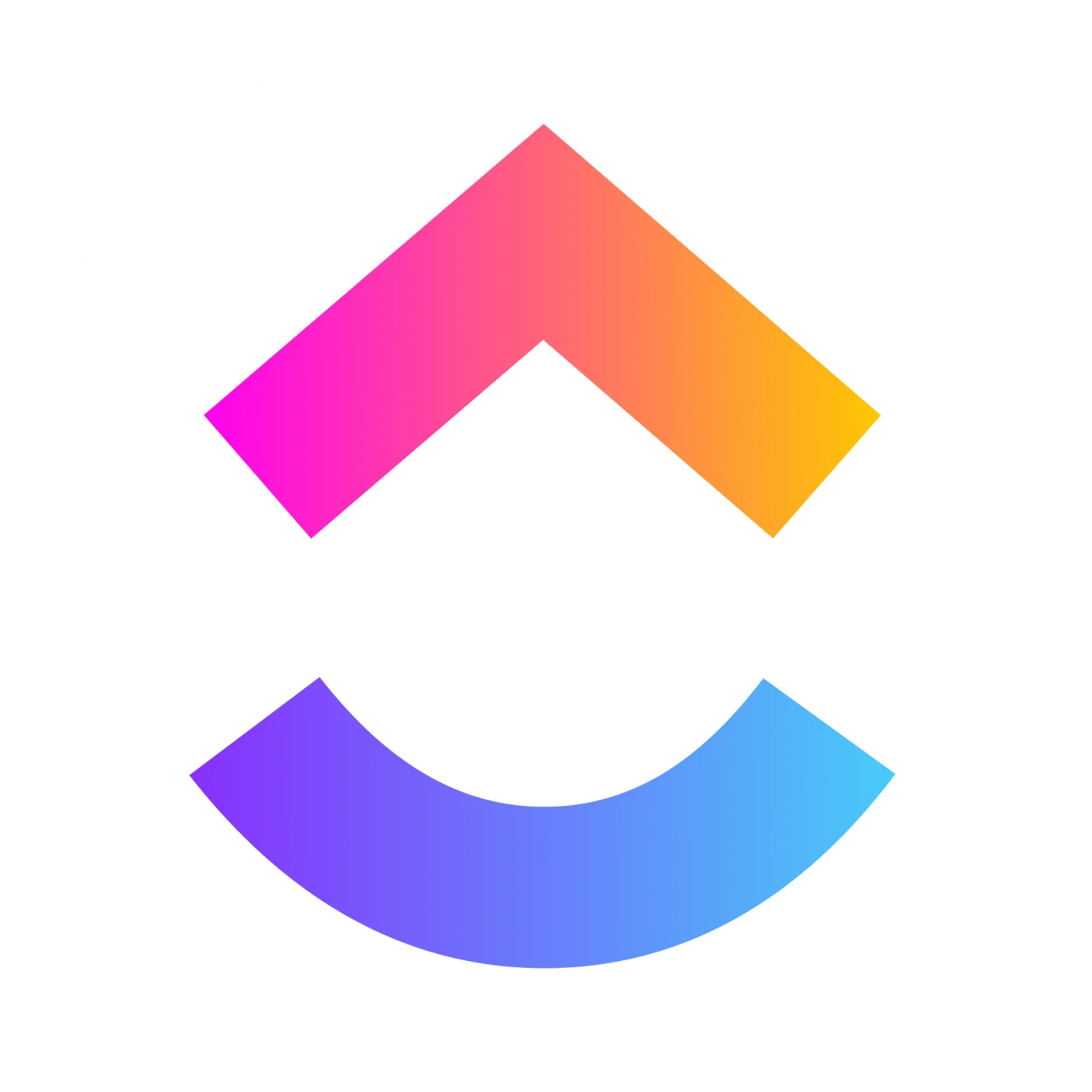 Colorful Geometric Smile Icon on White Circle | Free PNG