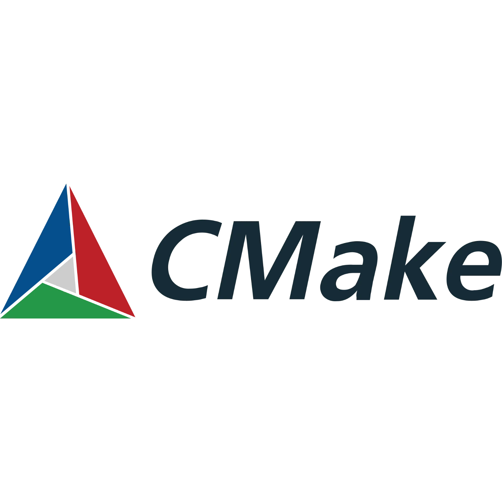 CMake Logo with Multicolor Triangle | Free PNG
