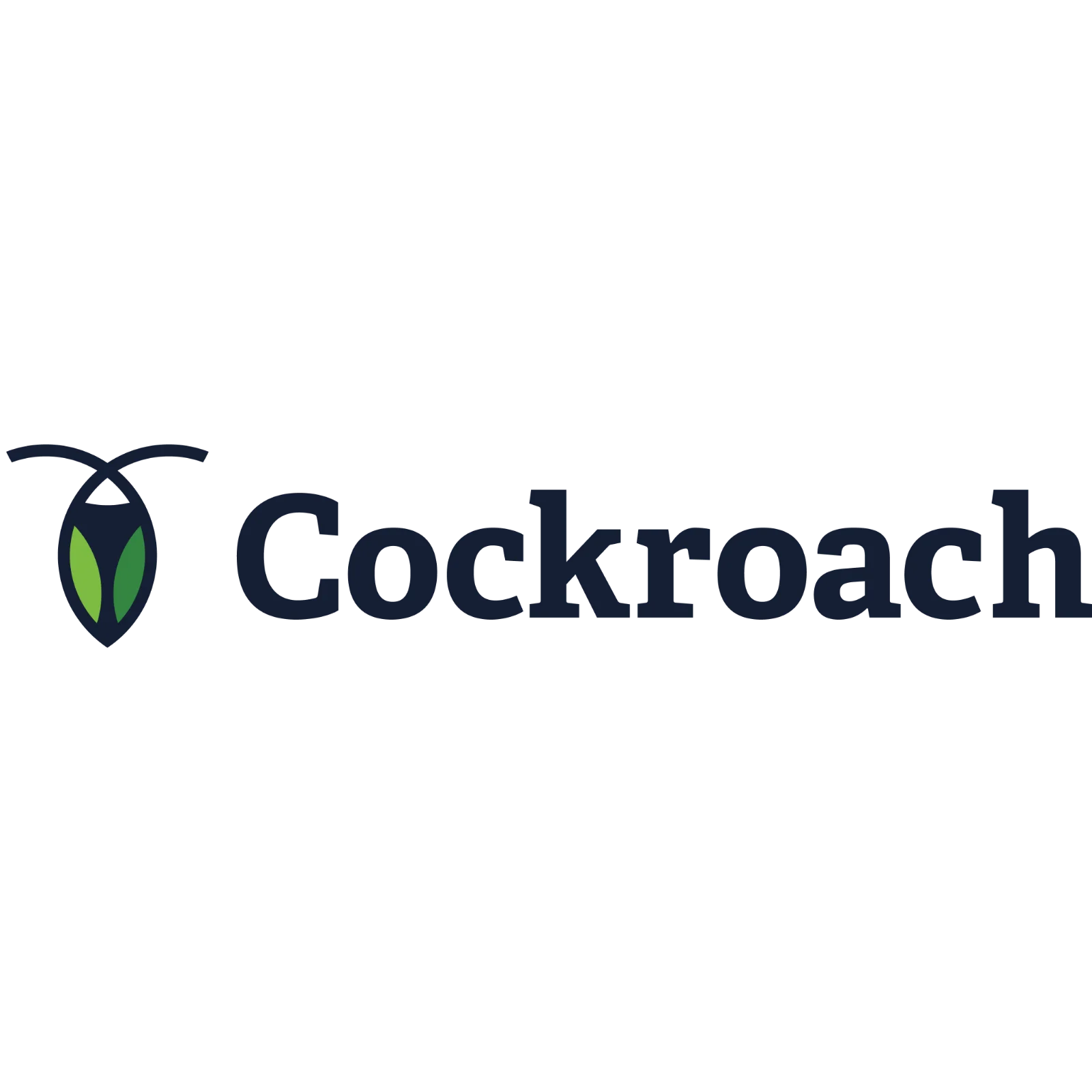 Cockroach Wordmark and Green Emblem Free PNG